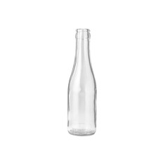 187 ml - 6.3 oz - Clear Wine Bottles - Case of 24
