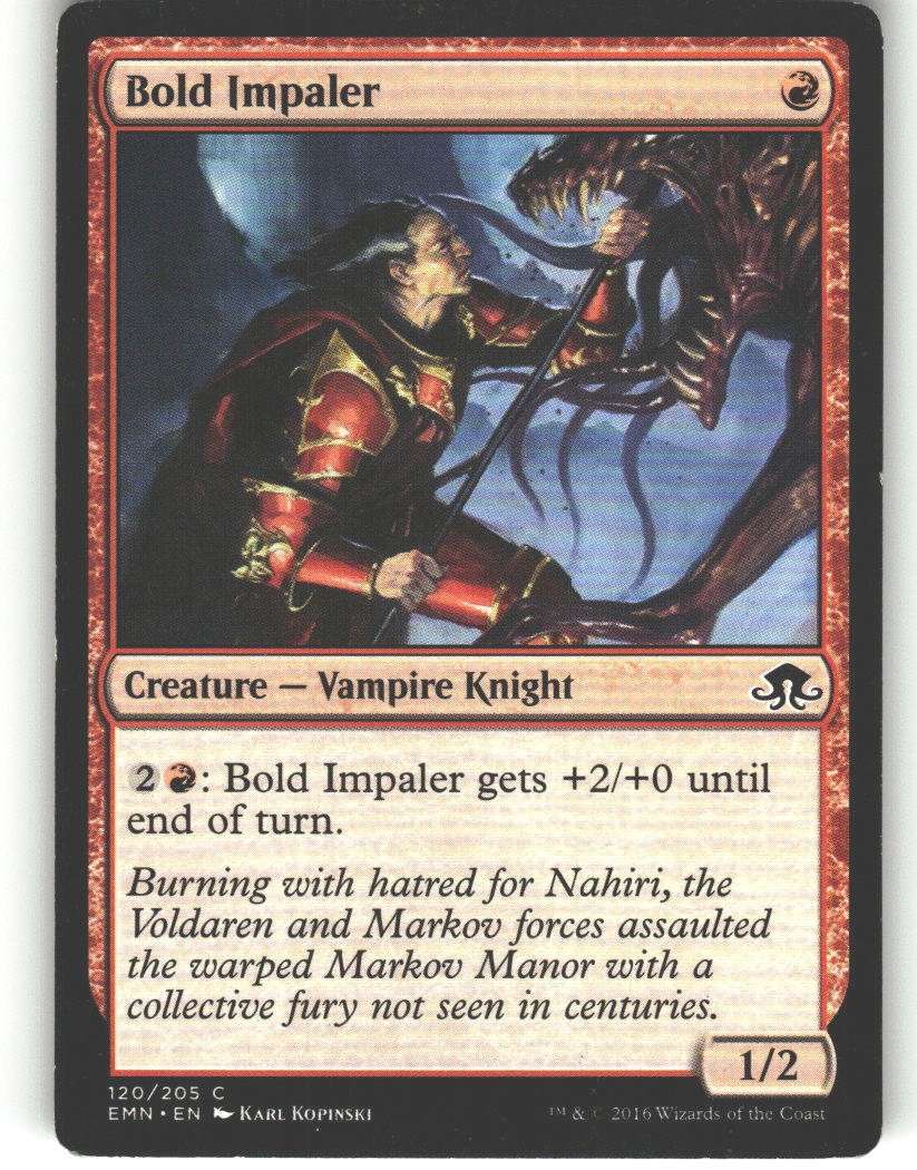 Bold Impaler - Eldritch Moon - MTG - Common - #120 - NM