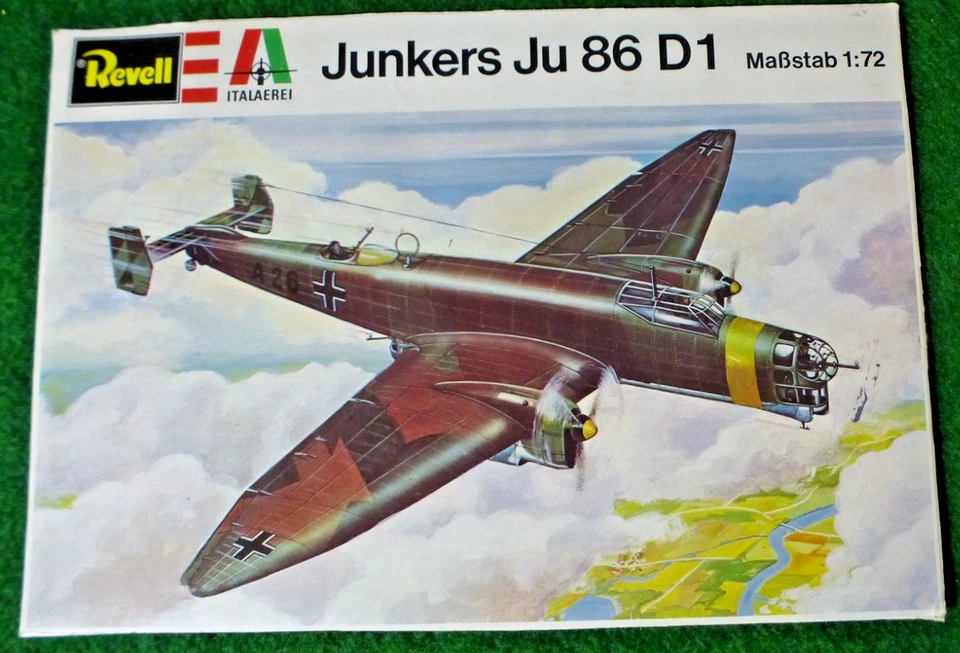 REVELL JUNKERS JU-86 D1 LEGION CONDOR Flugzeug Modell Fertig Gebaut SCALE 1:72 - Bild 2 von 4