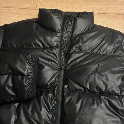 NWT Nike Air Jordan Men s Flight Down Puffer Jacket Black Size S