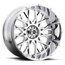 Vision Wheels 412 Rocker 20x10 8x6.5 -25mm Chrome 412-20081C-25