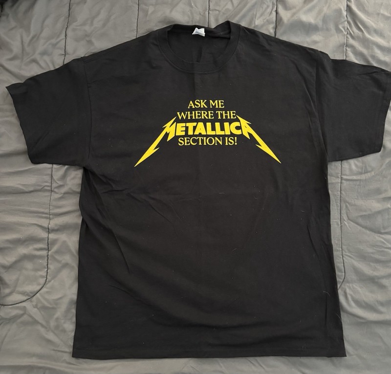 Metallica Promo Shirt 72 Seasons XL
