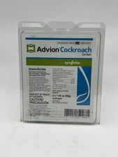 ADVION ROACH COCKROACH BAIT KILLER - 4 Tubes - Plunger&Tips