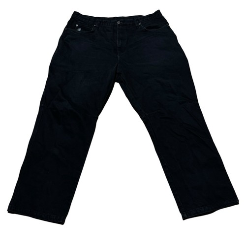 Vintage Rocawear Jeans Men's Size 42x34 Black Denim Baggy Hip Hop Y2K - Foto 5 di 8