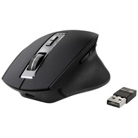 Renkforce RF-WM-300 Ergonomische Maus Bluetooth®, Kabellos Optisch Schwarz...