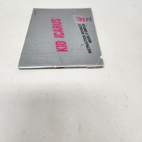 Kid Icarus NES Nintendo Instruction Manual Booklet Only Original No Game