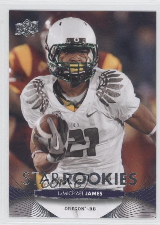 2012 Upper Deck Star Rookies LaMichael James #107 Rookie RC 0c2