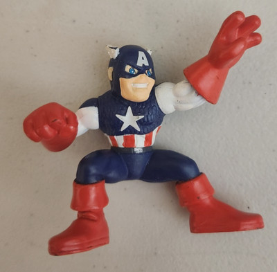 Marvel Universe Super Hero Squad Captain America Figure Hasbro 2007