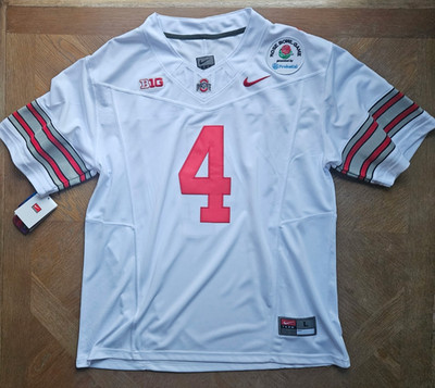 Jeremiah Smith #4 Ohio State Buckeyes 2025 ''Rose Bowl''   OSU BIG 10 Jersey   