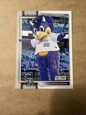 2026 Topps Series 1 Celebration - Dinger #M-4 Rockies Mascot