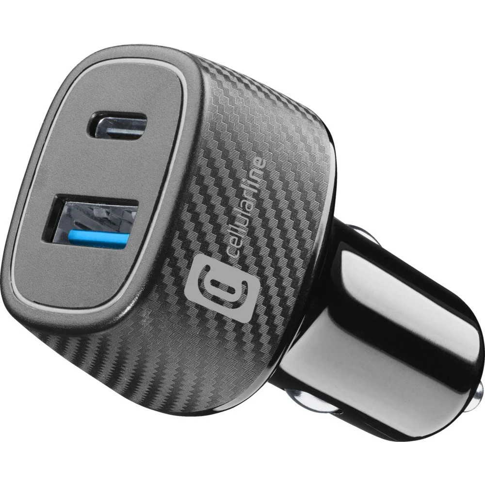 Cellularline Car charger Ladegerät Black (Universal)
