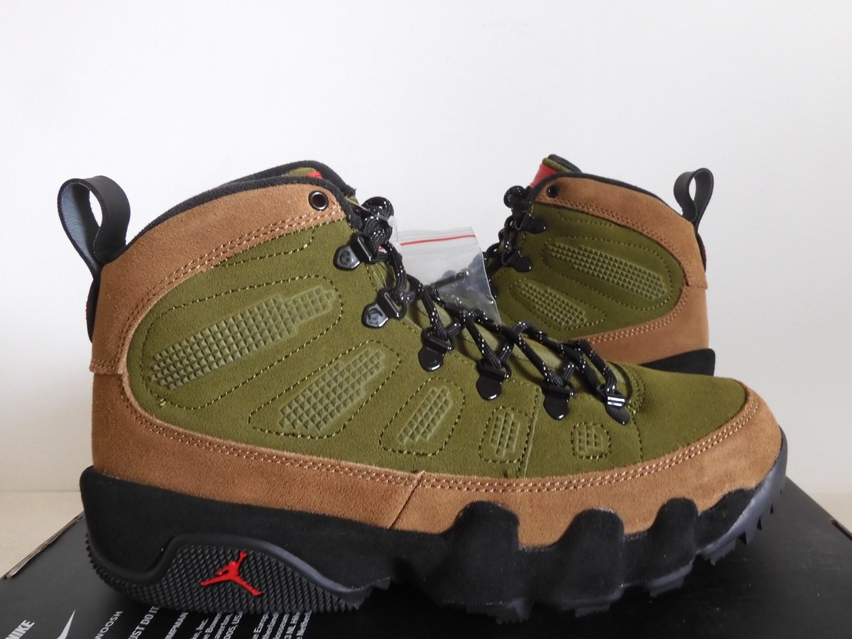 Nike Air Jordan 9 Retro Nrg Military Brown-Legion Green Sz 8.5