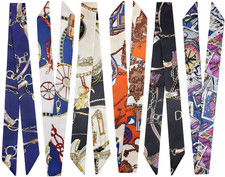 2/6/10Pack Scarf Bags for Women Handbag Scarfs Band Hair Neck Scarves Fashion Gi