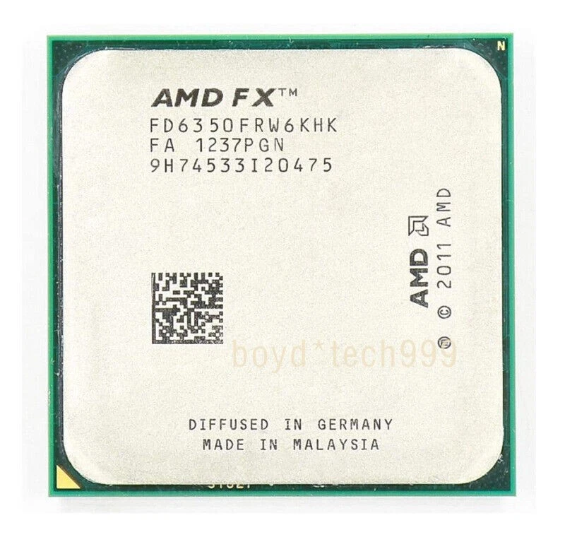 AMD FX-Series FX-6350 FD6350FRW6KHK CPU 3.9 GHz Six-Core Socket AM3+ Processor - Image 2 of 4