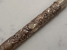 Antique Sterling Silver Pencil In Collectible Mechanical Pencils