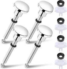 4 Pc Tub Spout Diverter Repair Kit Electroplated Faucet Replacement Parts