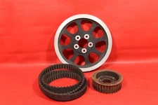 2000 HARLEY-DAVIDSON NIGHT TRAIN FXSTB FRONT REAR PULLEY W/ BELT FINAL DRIVE SET