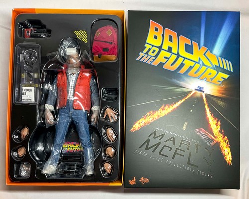 NEW! Marty McFly BACK TO THE FUTURE 1/6 Scale Figure Hot Toys Sideshow ...