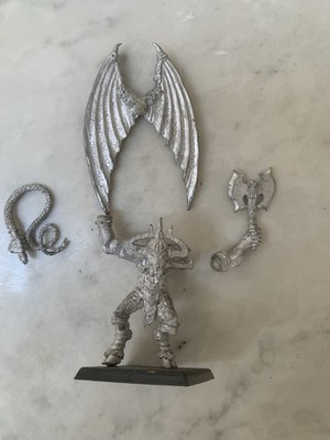 Warhammer Chaos Bloodthirster Greater Daemon Of Khorne Metall OOP Untouched (Ms3)