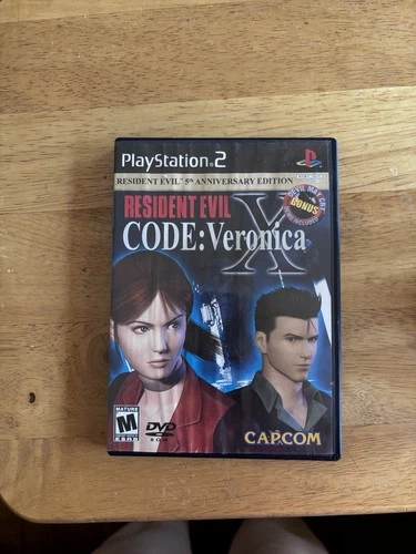 Resident Evil-Code Veronica X - Sony PlayStation 2