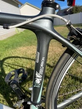 Trek Madone 3.1 carbon road bike, 50 cm, light green, near perfect condition