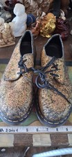 Gold Women's Size 39 Doc Martens Oxfords