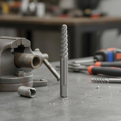 5 Teile Schraubenausdreher Set Wärmebehandelt Gebrochener Schraubenentferner