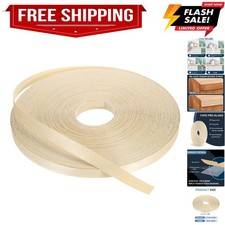 Birch Edge Banding, 3/4 Inch x 250 ft Wood Veneer Tape Pre-glued Flexible Ply...