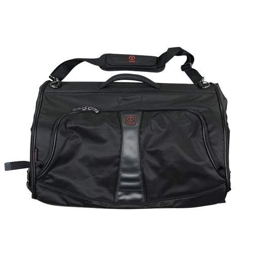 TUMI T-Tech Essential Gear Suit Garment Bag Black Ballistic Nylon Carry Travel