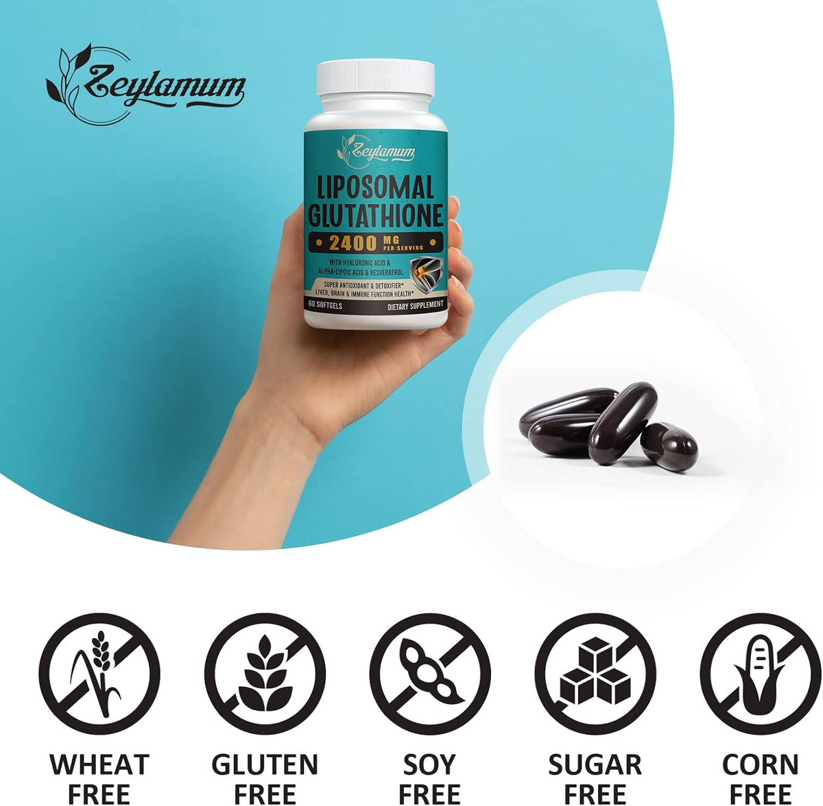 difference between liposomal glutathione and glutathione Amazon.com: Core Med Science Liposomal Glutathione Supplement - (500mg, 60  Softgels) - High-Absorption Glutathione for Antioxidant & Liver Detox  Support with Pure Reduced Setria