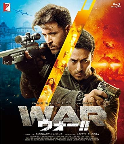 WAR War!! [Blu-ray] Japan Hrithik Roshan, Tiger Shroff, Siddharth