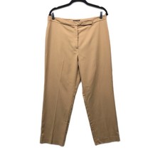 The Limited Stretch Trousers Straight Leg Tan Dress Pants Women s Size 12