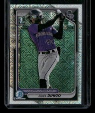2024 Bowman Chrome #BCP-200 Eriel Dihigo Prospects Mojo Refractors 1st - 16133