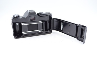 Canon AE-1 35mm Film SLR Camera Body, Black, with FD Breech-Lock