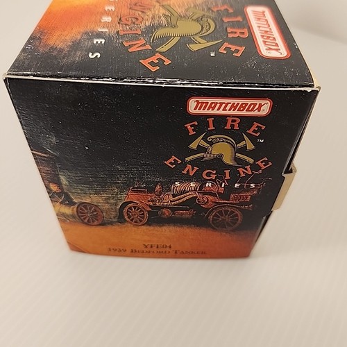 Matchbox Of Yesteryear Fire Truck YFE-04 1939 Bedford Airfield Tanker - Picture 10 of 12