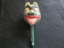 CLASSIC NORTHWEST COAST DESIGN RATTLE, CEREMONIAL BEAVER RATTLE, WY-0822*05119B