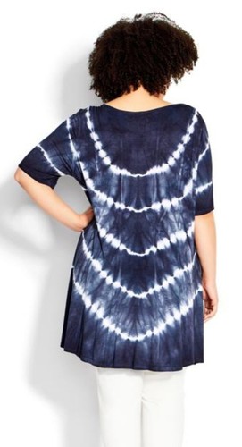 Ladies Tie Dye Tunic Uk 14 AVENUE EVANS CASUAL/HIPPIE/TRAVEL WEAR - Picture 12 of 14