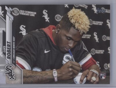 LUIS ROBERT 2020 Topps Update PHOTO VARIATION SSP RC White Sox #U-173