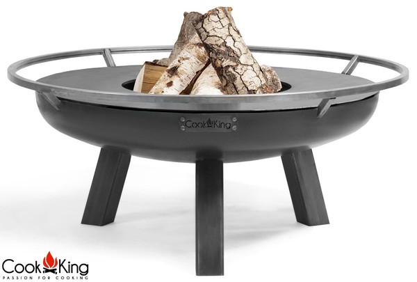 Cookking 111267 Feuerschale Feuerstelle Terrassenschale „Porto“ 80Cm-image