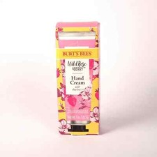 Burt's Bees Wild Rose  Berry Hand Cream with Shea Butter 1 oz ea NEW  SEALED