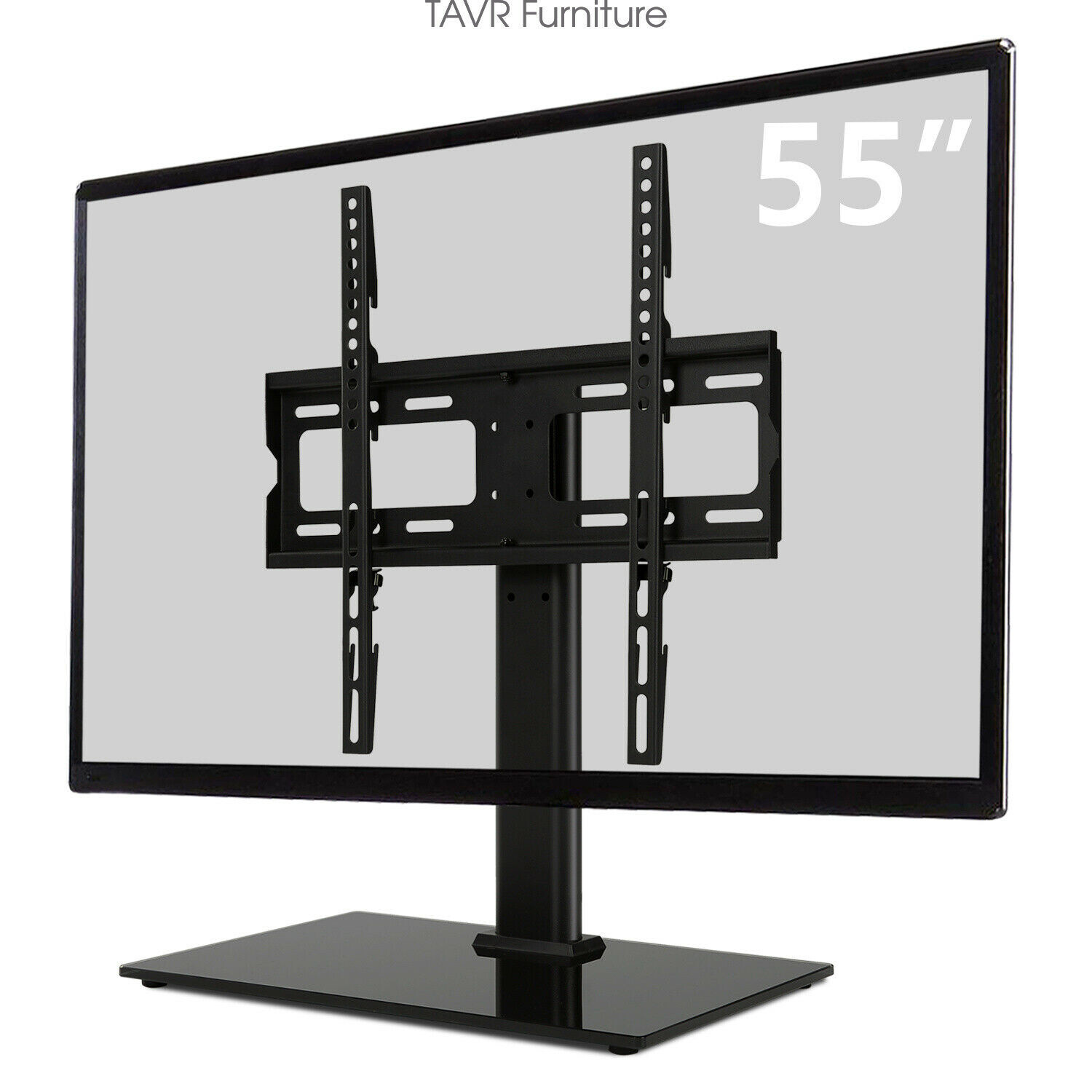 Universal TV Stand Base with Swivel Mount for 27 32 37 42 47 50 55 inch