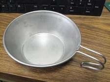 rare Vintage USA SMC Stainless Steel Sierra Cup Seattle Manufacturing Club COa5