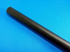 1 Pc. 12" Double Black® Linen Phenolic Micarta .562" Diameter Rod Pool Ferrule