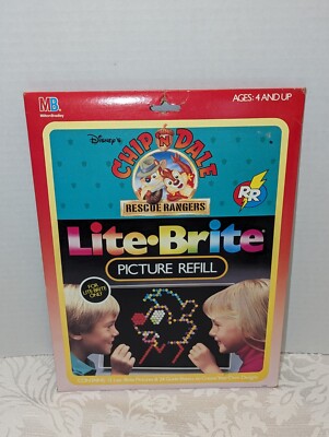 Original Lite Brite 80s VINTAGE 80s Lite Brite Picture Refill