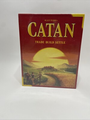 CATAN Board Game (Base Game)  Family Board Game, Ages 10+, 3 - 4 Players, NEW