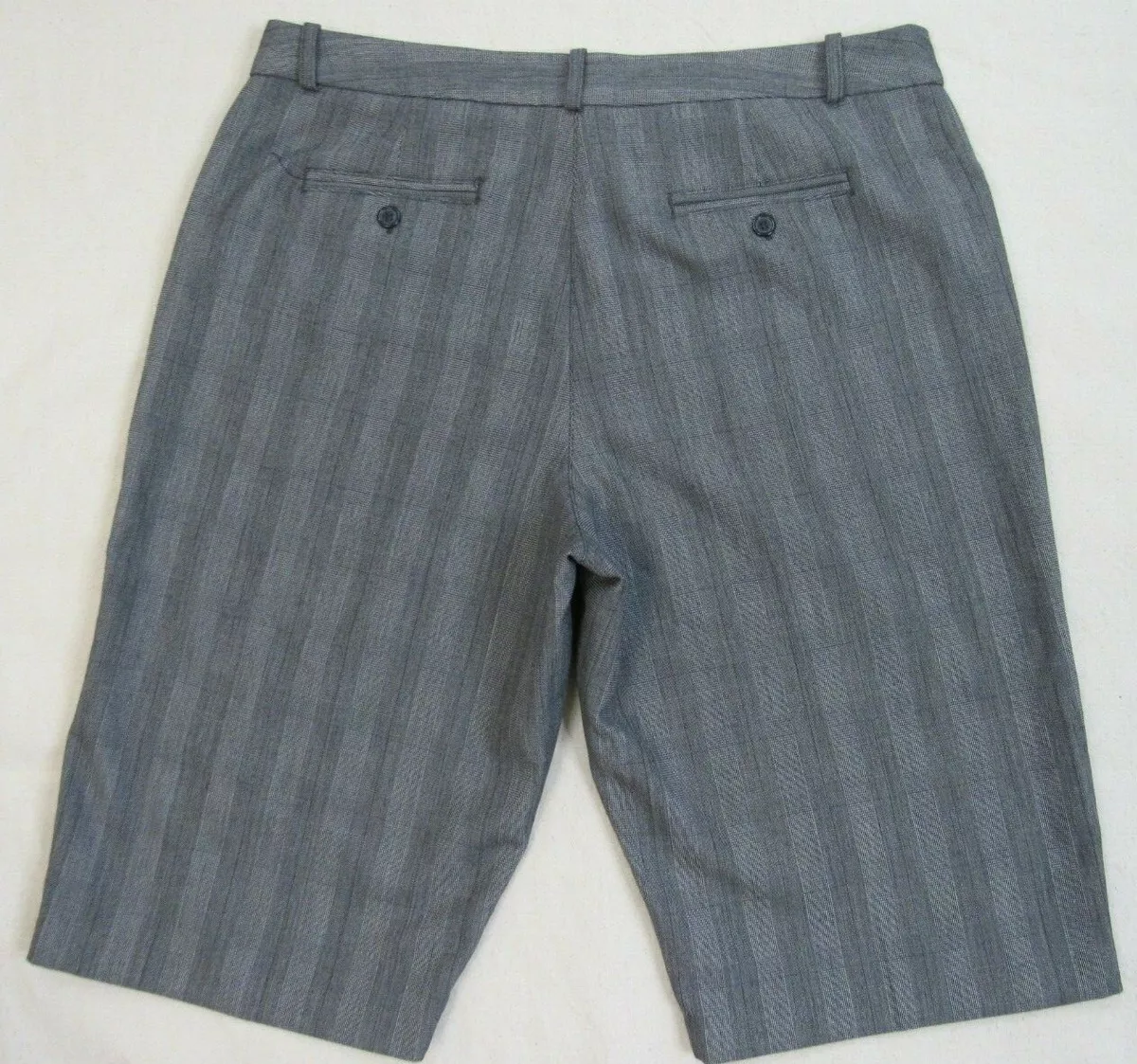 Worthington Stretch Bermuda Shorts Womens Size 14 Fits 35x13.5