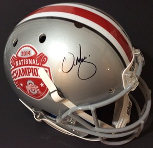urban meyer signed helmet