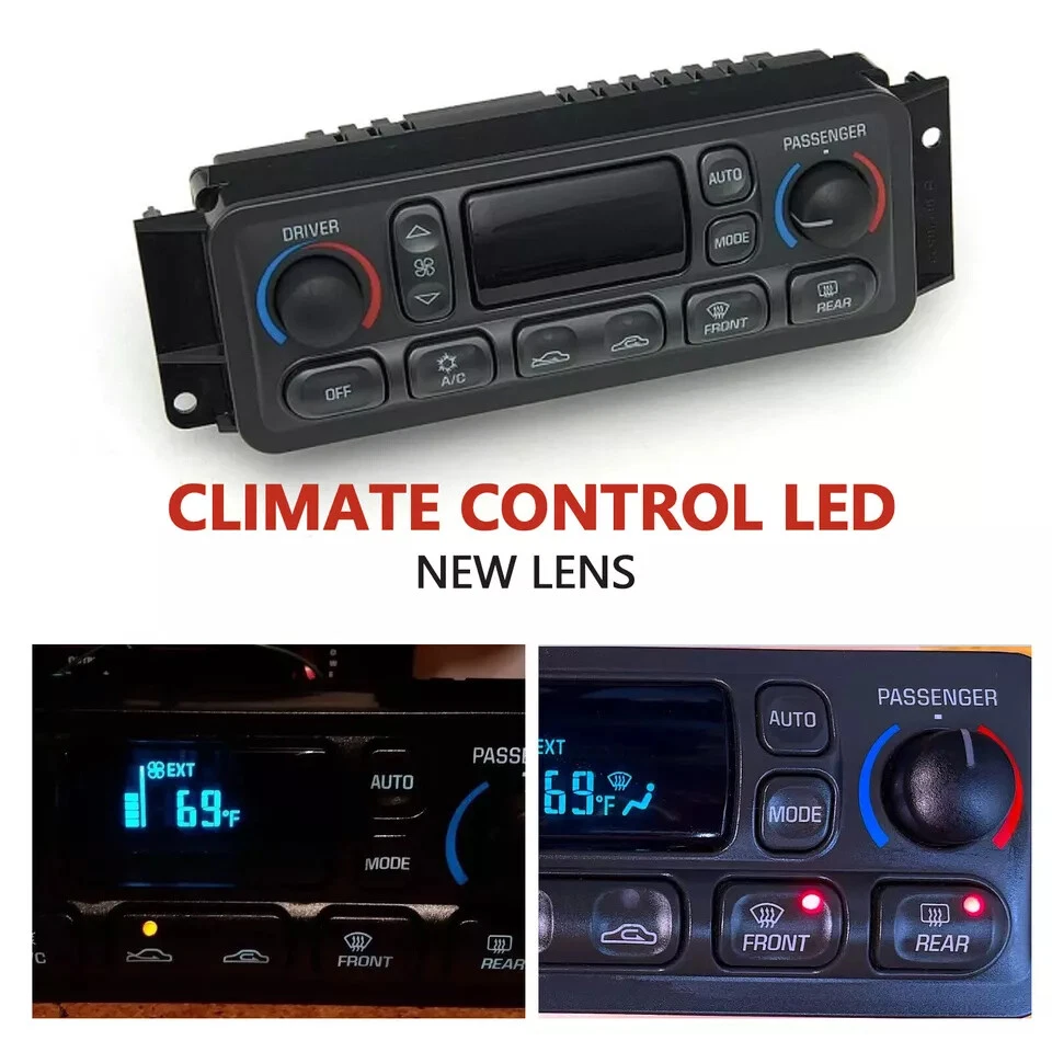 Replacement For 1997-2004 C5 Corvette A/C Climate Control HVAC 09352181 NEW - Image 2 of 4