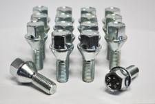 16 x Alufelgen Radschrauben Muttern BMW Z4 12x1,50 26mm 17 Sechskant. B12