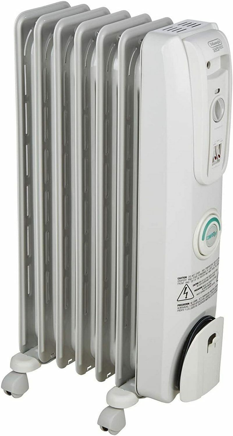 Portable Oil-Filled Radiator DeLonghi Electric Space Heater 1500W  ComforTemp New 44387707152 | eBay